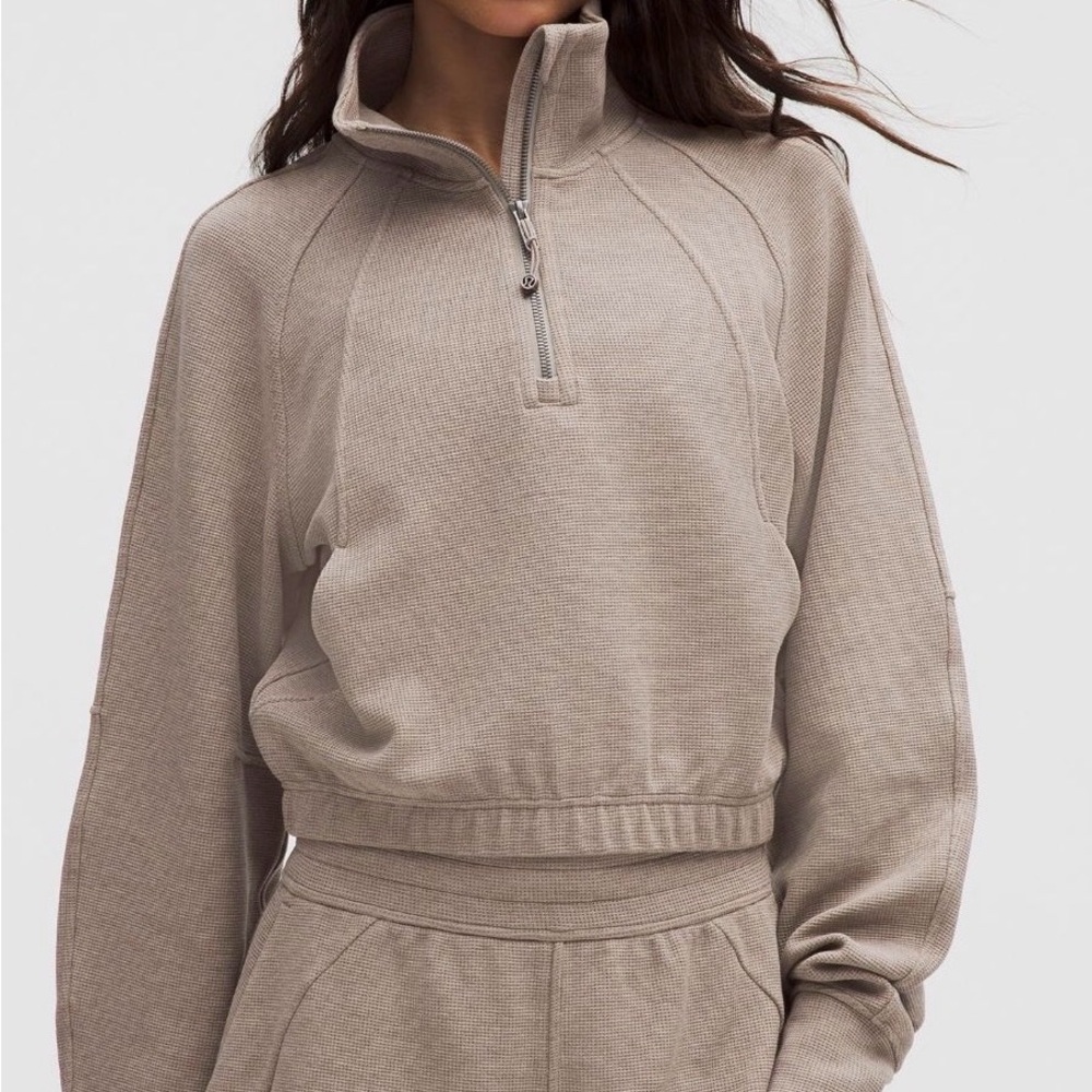 Lululemon Cropped Waffle Scuba